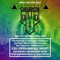 Mister J Live @ Techno Church 10.07.22 - Techno Mix