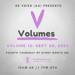 VOLUMES with de Vries - Volume 16 - Sept 28, 2023