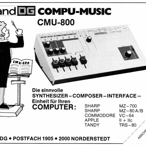 Roland Cmu 800r Teisco S110f Complete Demosong By Theo Moebus Synthesizer