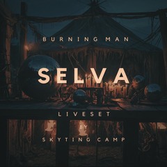 Selva @ Burning Man 2024 by SkyTing ArtCar | The Man Burns