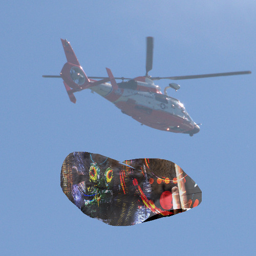 duet with a helicopter