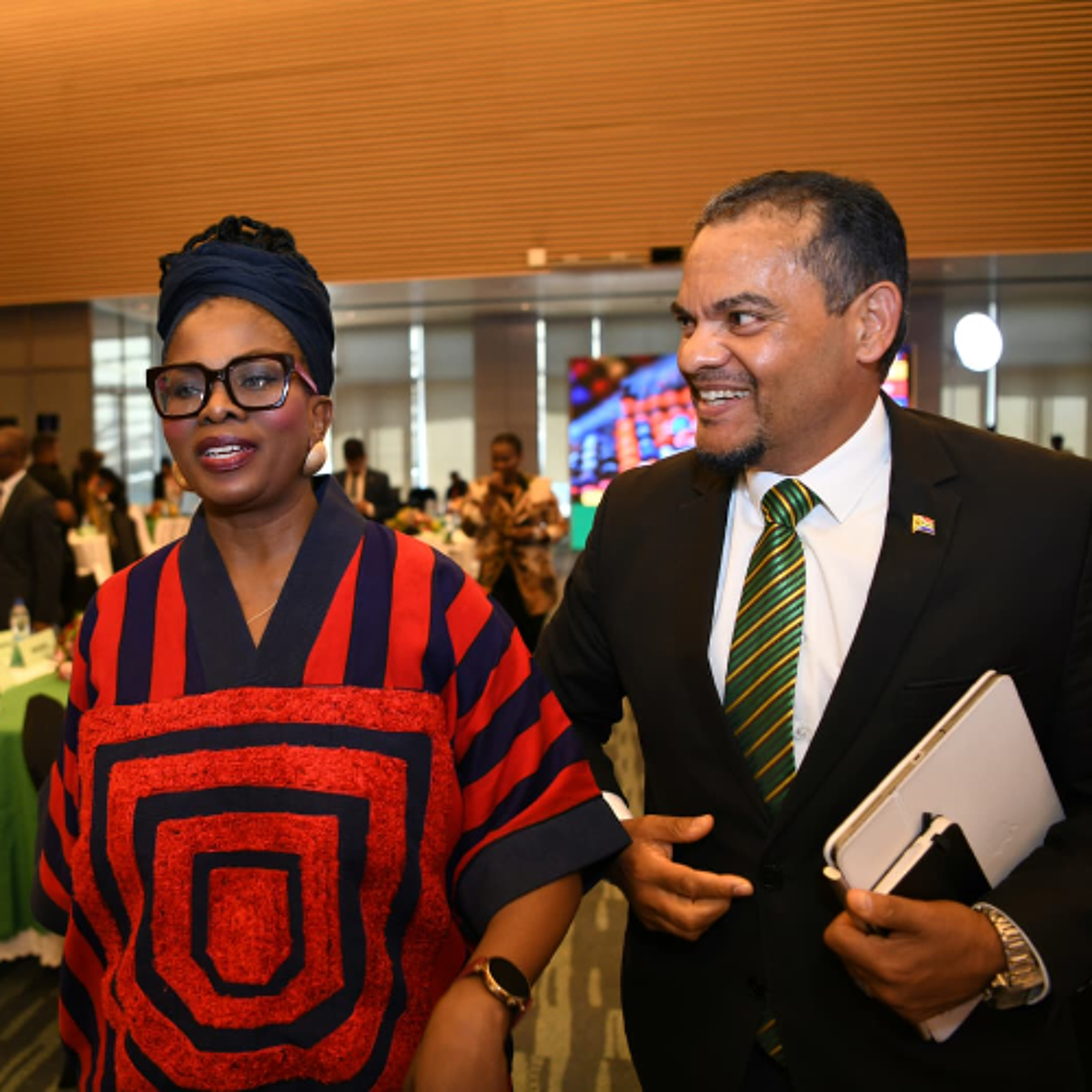 Wrap-up interview with Deputy Minister Botes upon concluding the   G20-Africa High-Level Dialogue on Debt Sustainability, Cost of Capital, & Financing Reforms in Addis Ababa, Ethiopia.