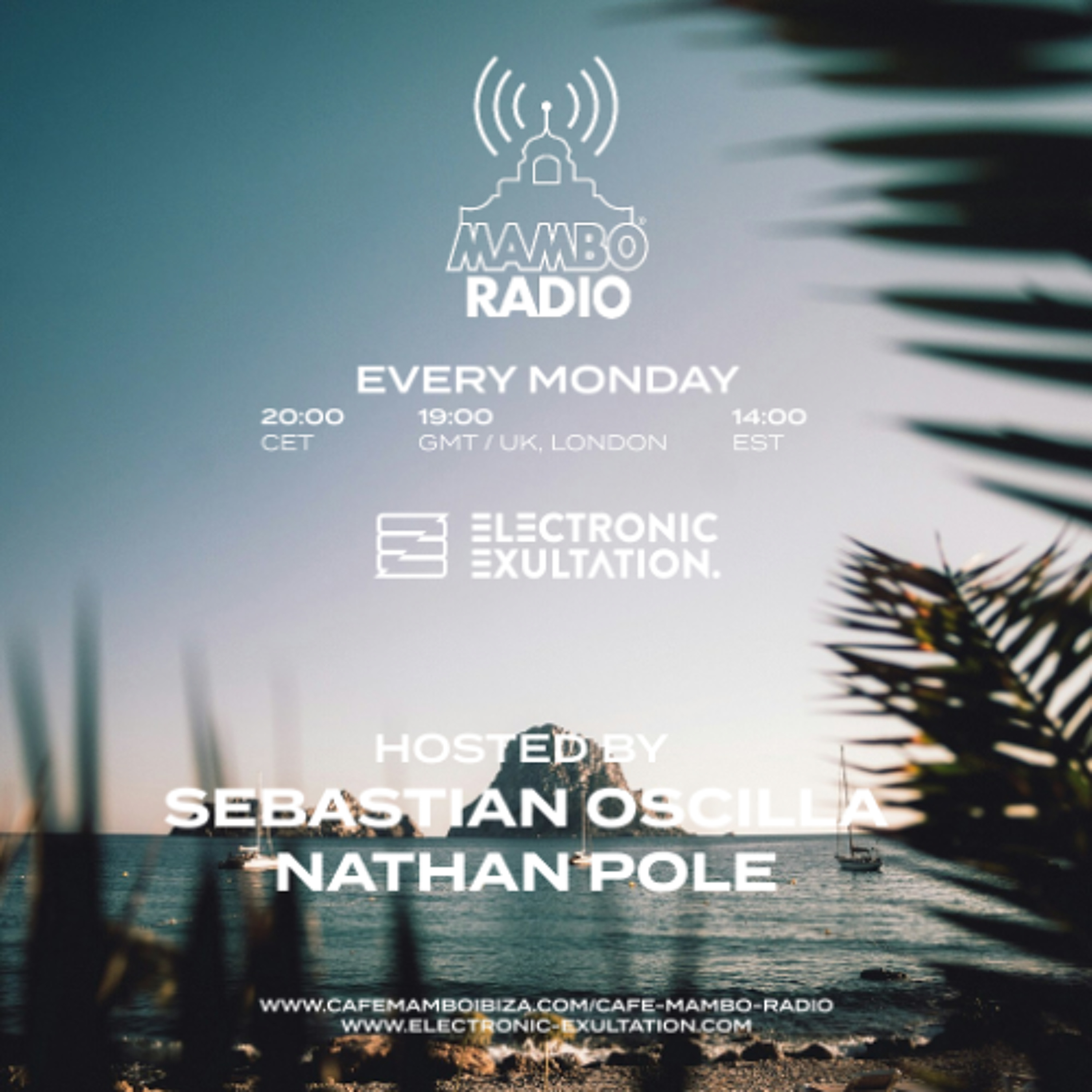 Electronic Exultation - Cafe Mambo Radio - 14-04-2025 / Mixed By Sebastian Oscilla episode artwork