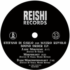 Stefano Di Carlo and Mauro Ruvolo - Sound Order EP
