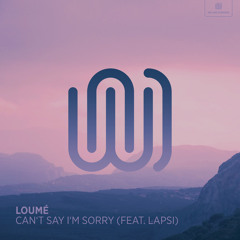 Can't Say I'm Sorry (feat. Lapsi)