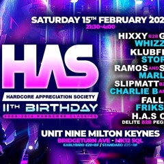 Ramos B2B Supreme & MC Marley @ HAS - 11th Birthday (15/02/2025)