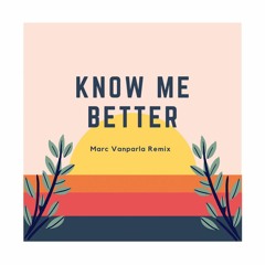 Know Me Better - Jonathan Ogden - Marc Vanparla REMIX | Cover en Español