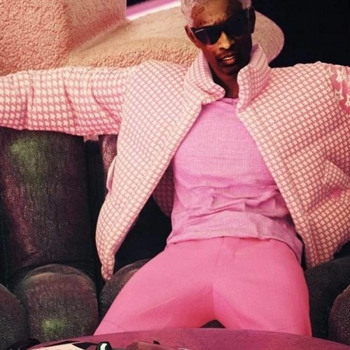 young thug in pink dress Young Thug Is Pretty in Pink