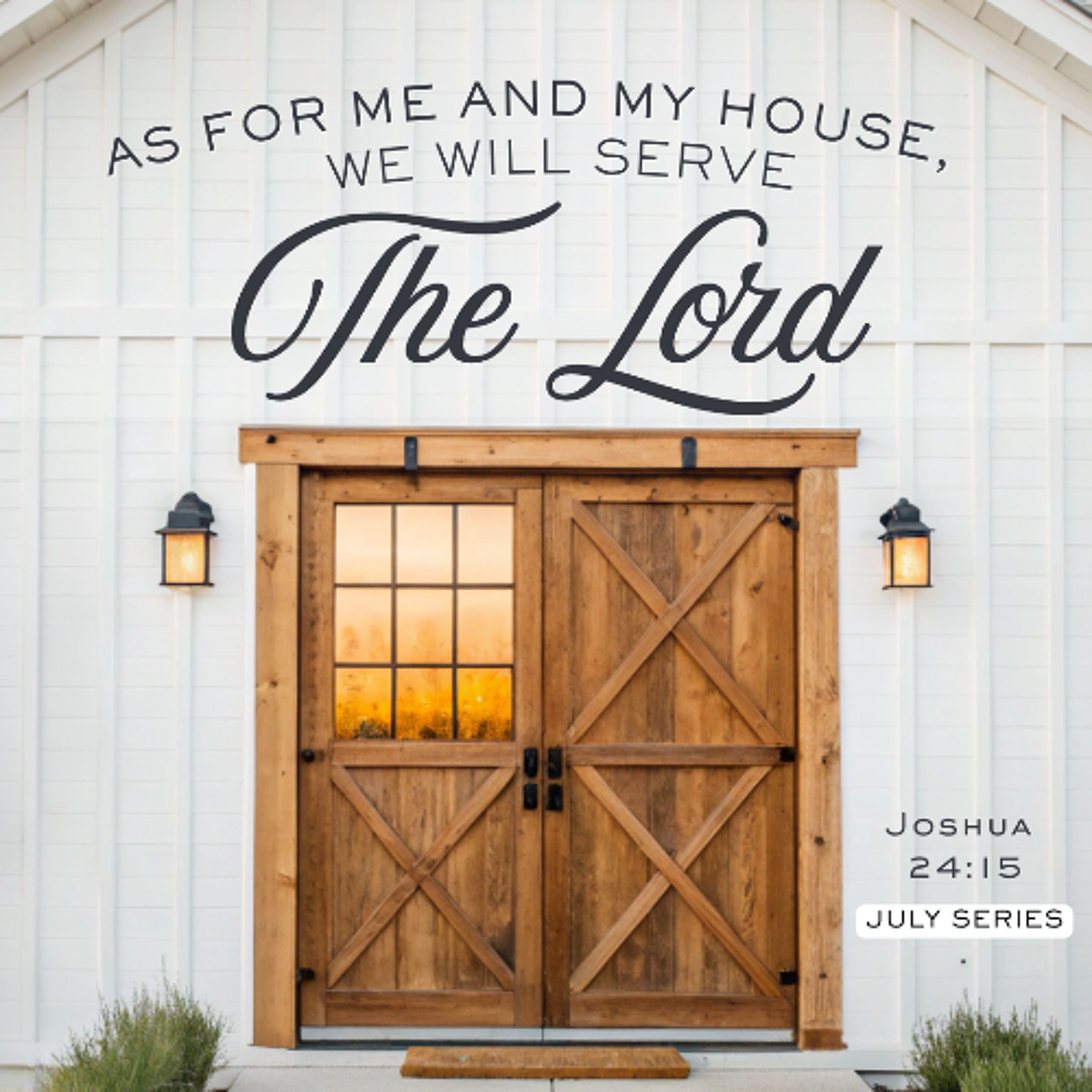 6.07.2025 Ps Paul Whitehead - As For Me and My House Pt1