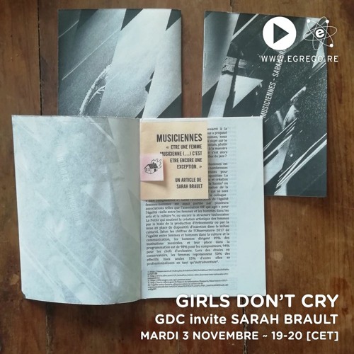 Girls Don't Cry invite Sarah Brault (Novembre 2020)