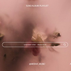 Unknown Vibe  - Akele Hum | Suno Album | Hindi Sad Song 2024 | Mesha Music (Official Music Video)