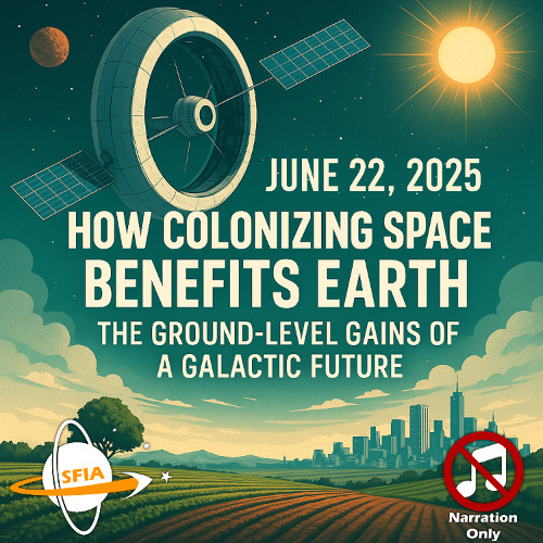 How Colonizing Space Benefits Earth - The Ground-Level Gains of a Galactic Future (Narration Only)