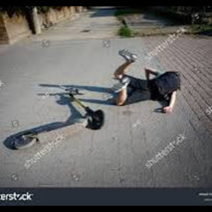 i fell off my scooter