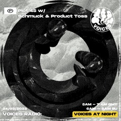 Plot 45 w/ Schmuck & Product Toss on Voices Radio — 24th March 2023