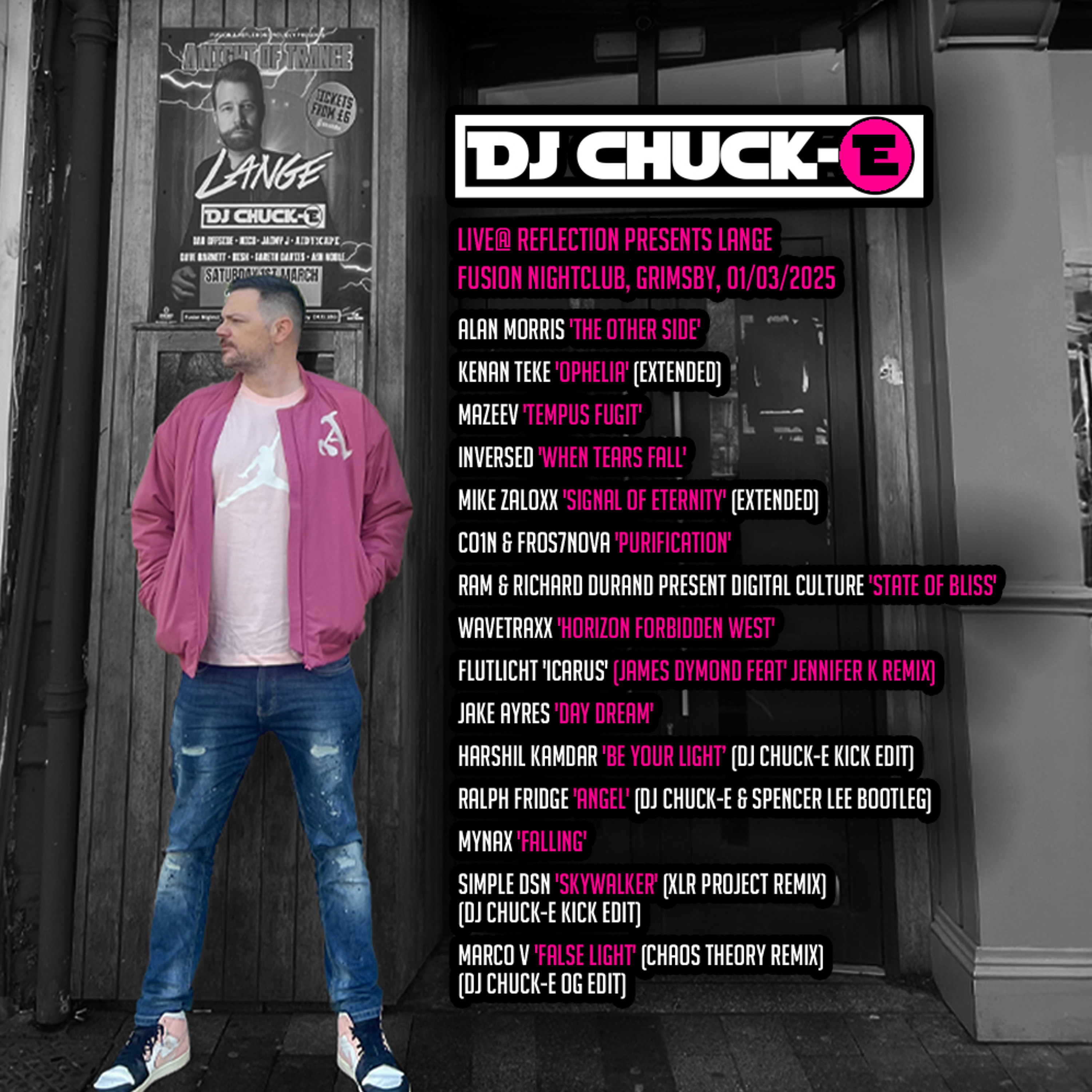 DJ Chuck-E Live @ Reflexion presents LANGE, Fusion, Grimsby, 1st March 2025 episode artwork