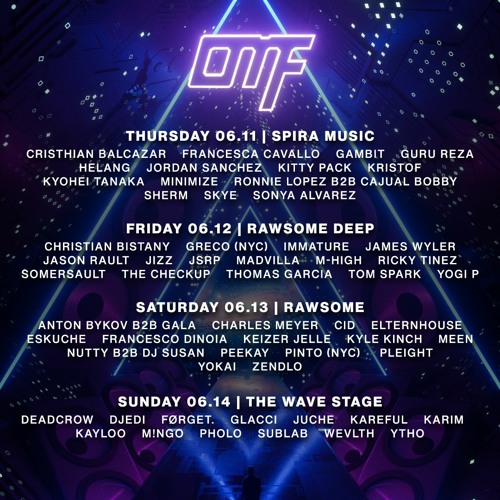 førget. @ The Wave Stage OMF 2020