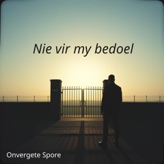 Nie vir my bedoel