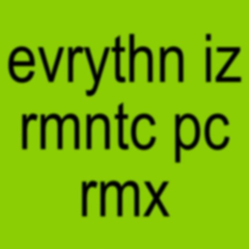 Charli xcx - Everything is Romantic (Patrick Coles Rmx)