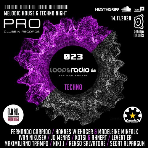 Melodic House & Techno Nignt Episode 023 - Loops Radio Techno