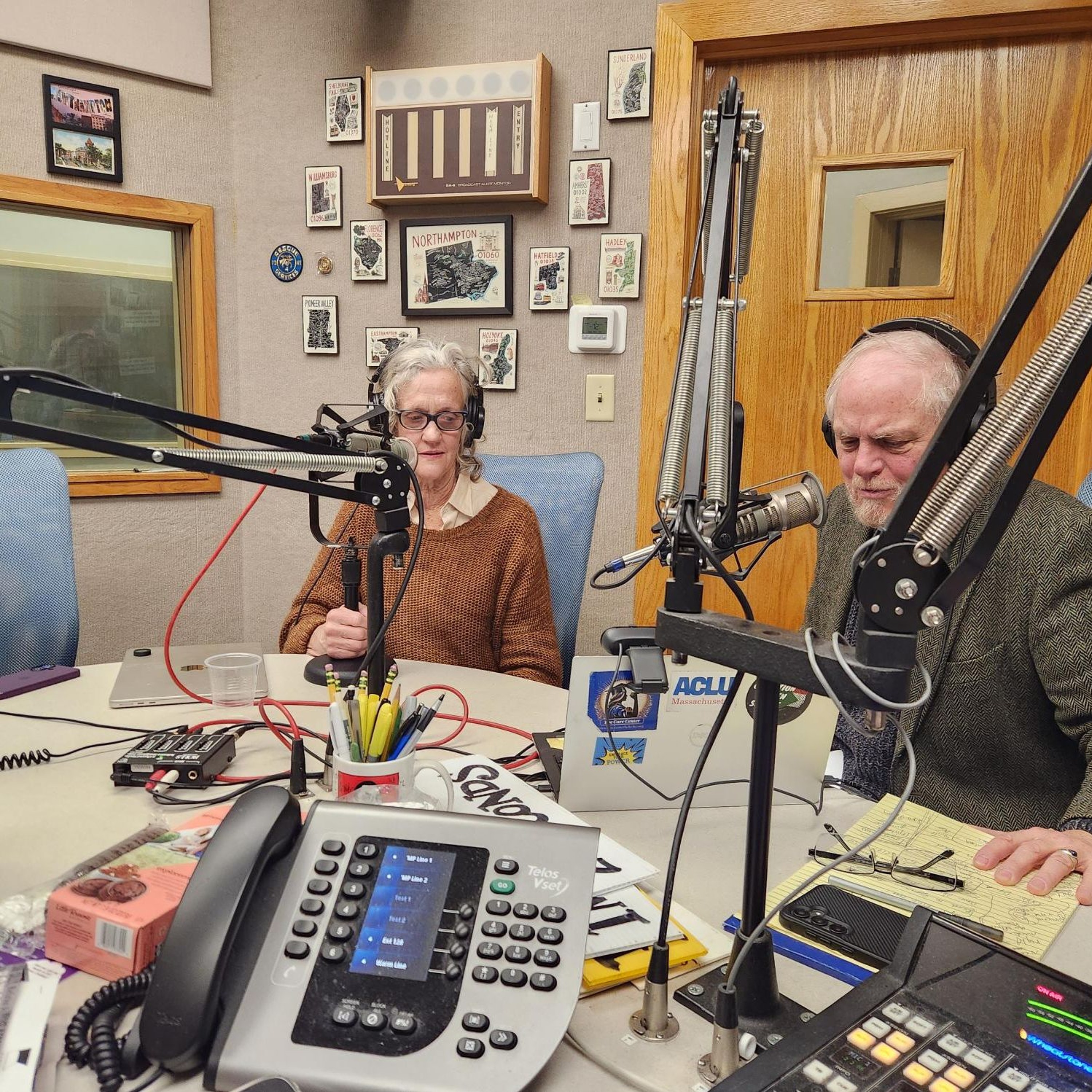 Nanette Vonnegut &  ACLU of Utah atty Tom Ford: their lawsuit against book banning episode artwork