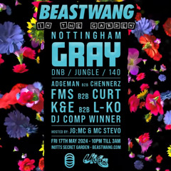 Beastwang Nottingham with Gray DJ Comp Entry: hollwheat
