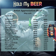 Hold My Beer 6 Raid Train | Artist Appreciation - Dowden | Deep Progressive House