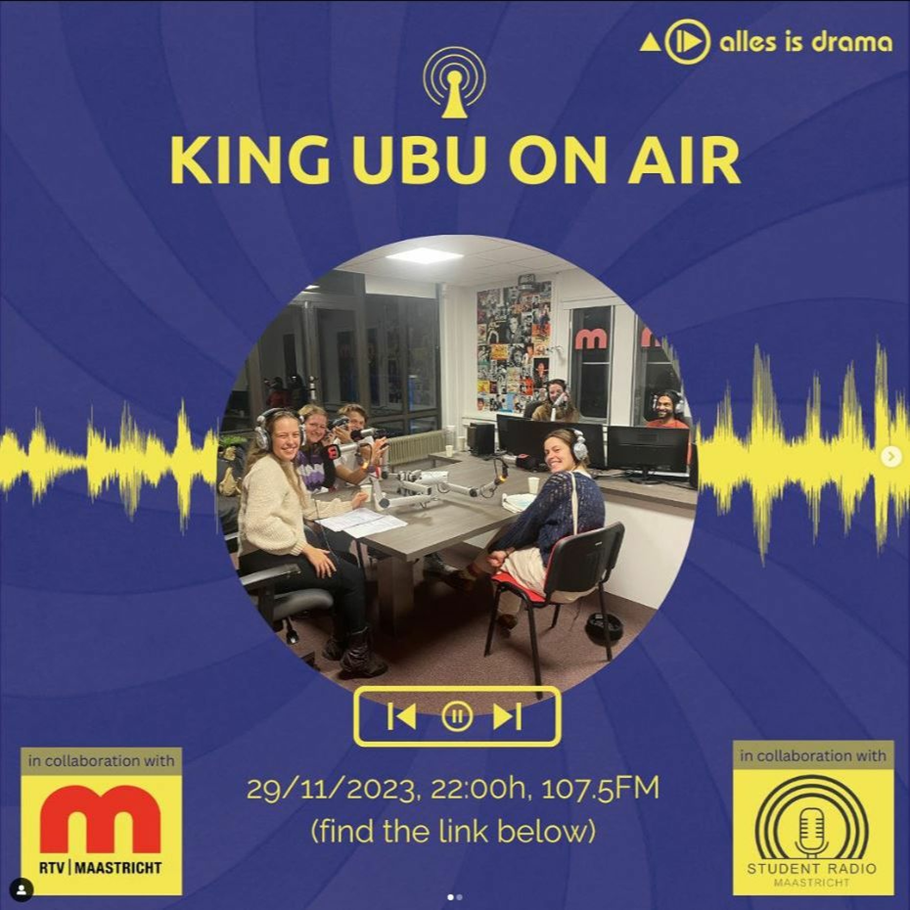 S06E19 Alles Is Drama King Ubu On Air 29 Nov 2023 episode artwork