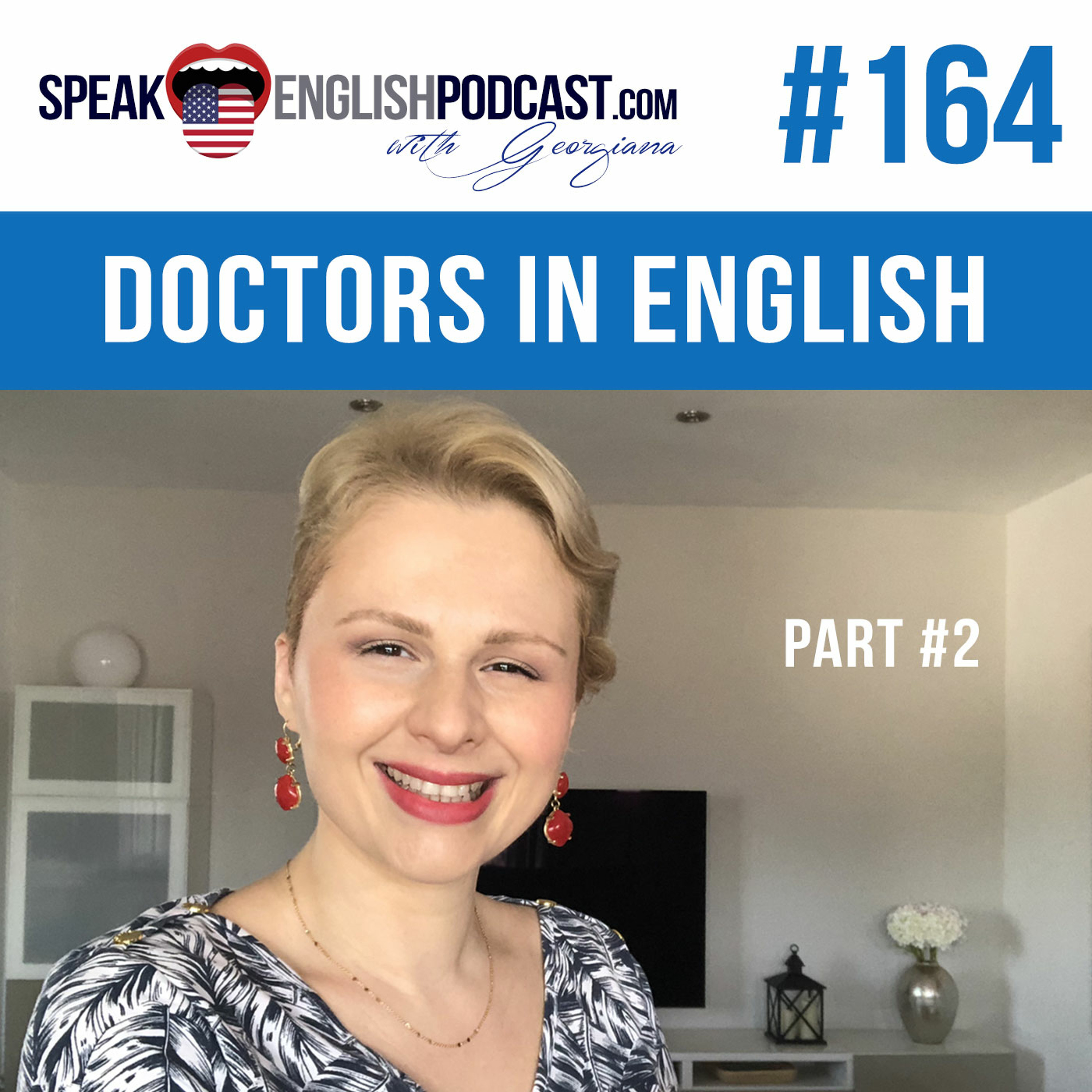 #164 Different Types of Doctors in English - part2 episode artwork