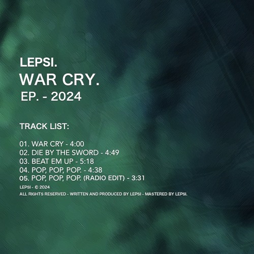 War Cry Rapper Stream LEPSI | Listen to War Cry EP. playlist online for free on SoundCloud