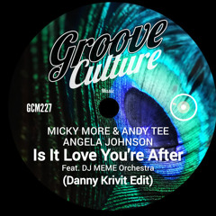 Is It Love You're After (Danny Krivit 12" Extended) Micky More & Andy Tee, Angela Johnson, Dj Meme