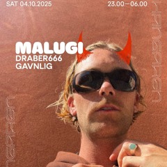 DRABER666 Opening Set // Malugi @ Hangaren, Copenhagen 04/10/25