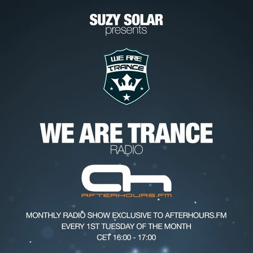 Suzy Solar presents We Are Trance Radio 060