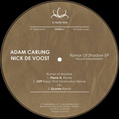 Adam Carling, Nick De Voost - On (Ecume Rework)