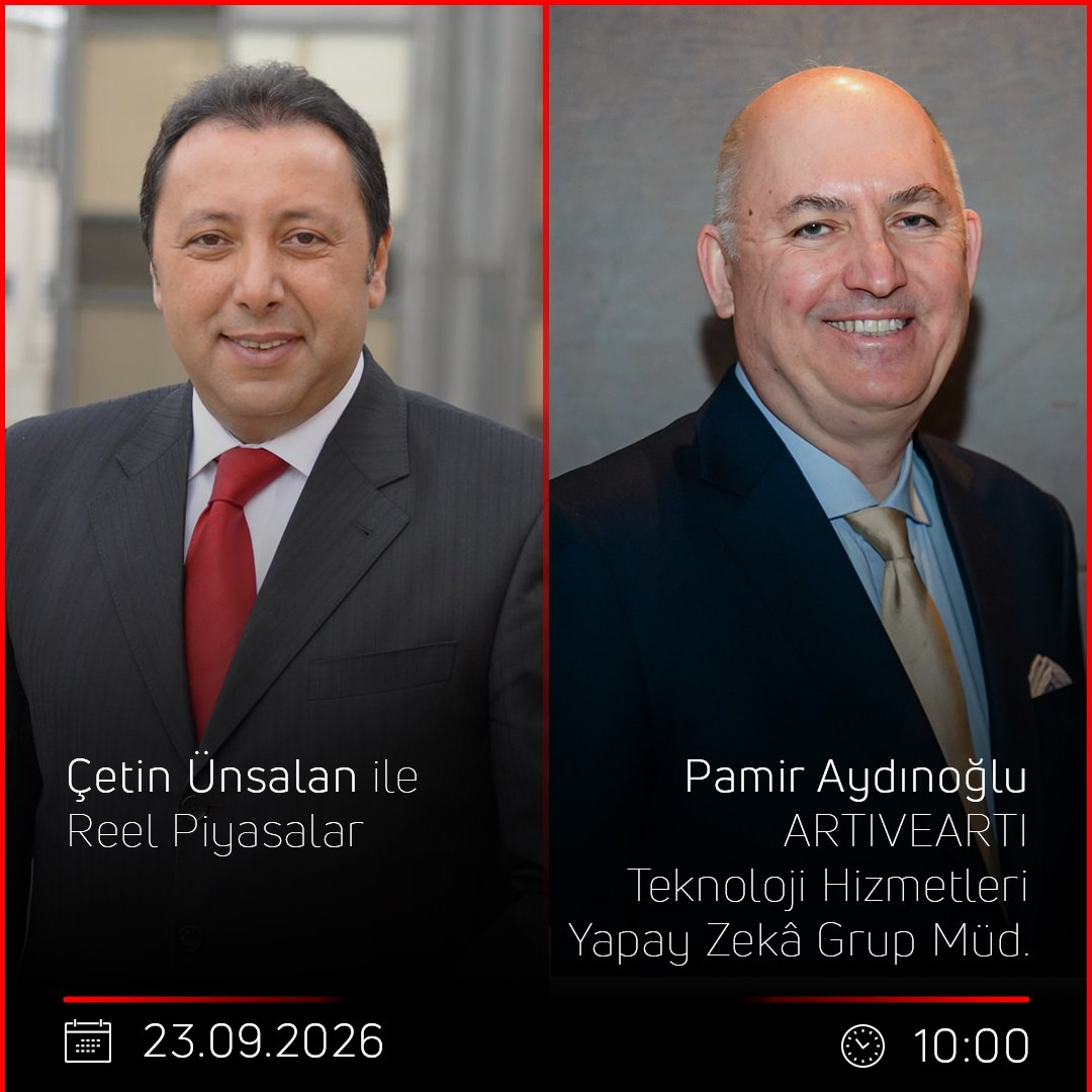 Pamir Aydınoğlu - Çetin Ünsalan ile Reel Piyasalar