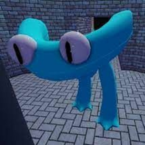 Blue form Rainbow Friends Roblox Game