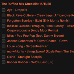 The Ruffled Mix 15/11/25