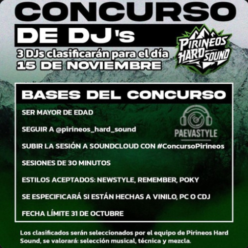 #CONCURSOPIRINEOS//PC//PAEVASTYLE