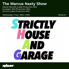 The Marcus Nasty Show With S.H.A.G Label Showcase - 11 November 2020