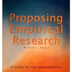 Read  [▶️ PDF ▶️] Proposing Empirical Research: A Guide to the Fundame