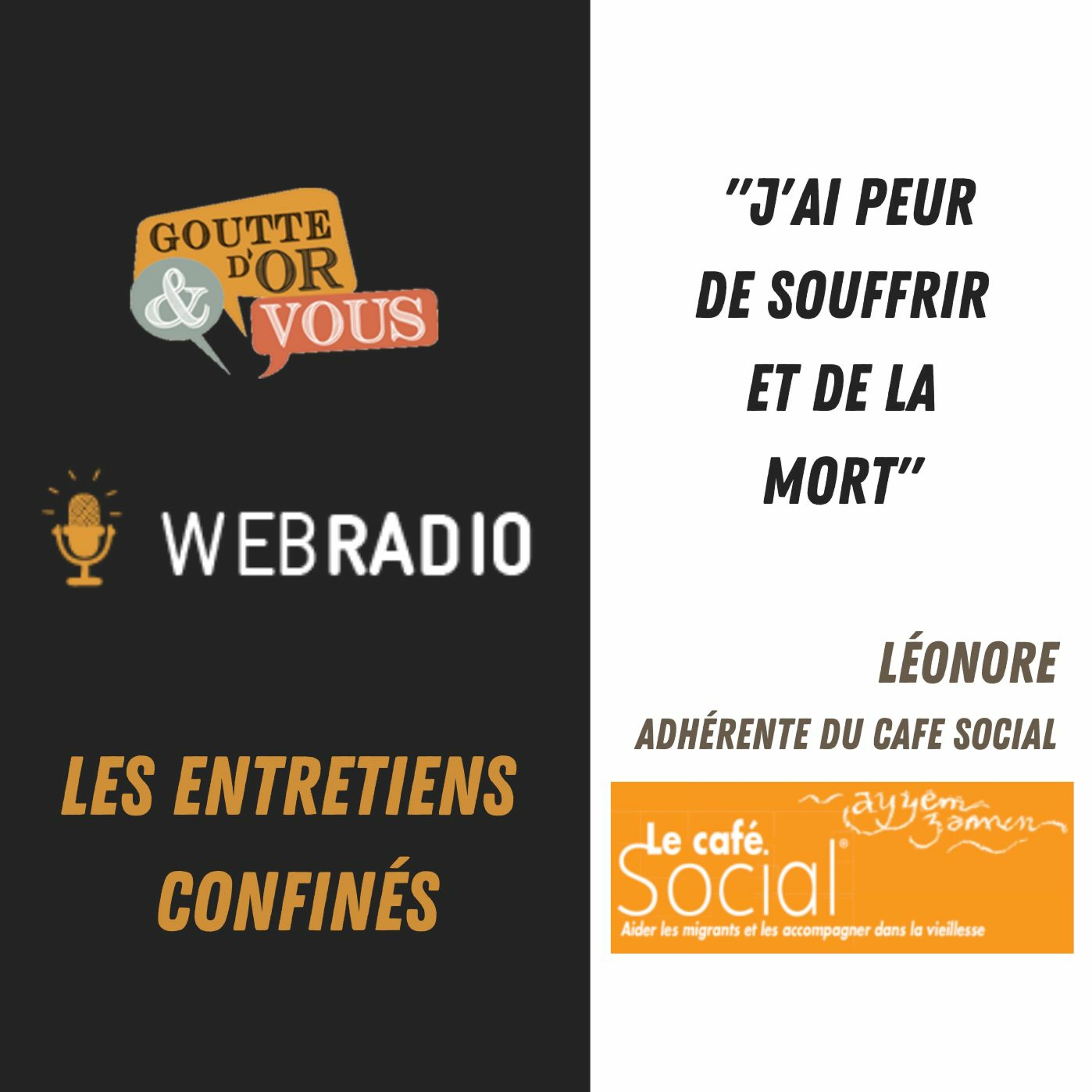 Webradio confinée : Léonore, adhérente au Café Social episode artwork