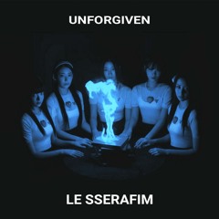 LE SSERAFIM 'UNFORGIVEN' (Blue Flame Ver.)