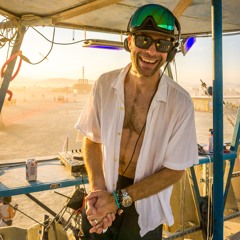 Leroy @ ¡AXOLOTL! - Sunset on Burn Night at the Man - Burning Man 2025