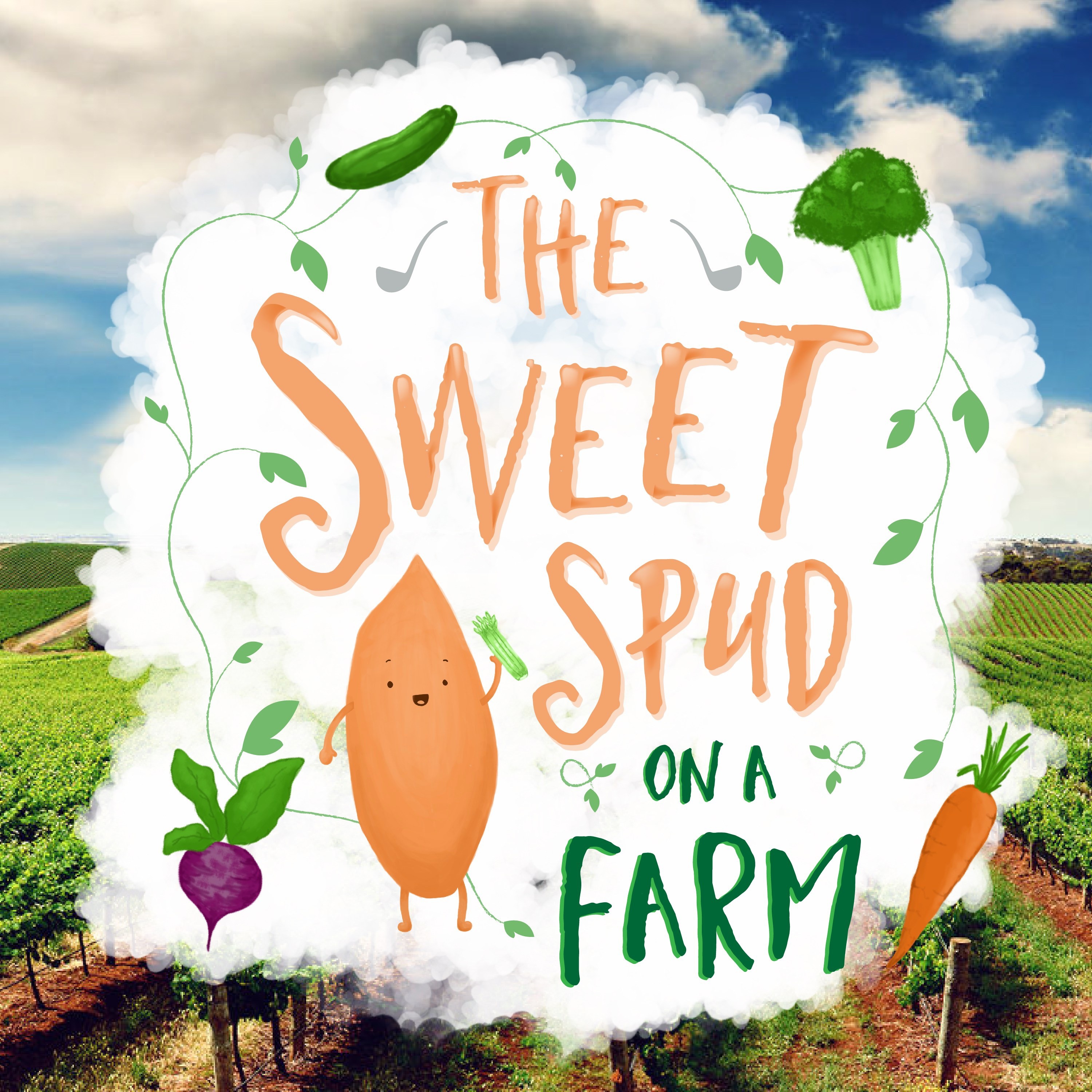 The Sweet Spud on a Farm