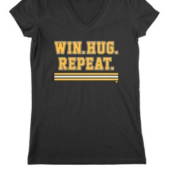 BOSTON HOCKEY: WIN HUG REPEAT T-SHIRT