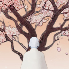 雨に濡れた桜とカノジョ