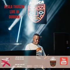 Amapiano Balcony Mix \w DLALA THUKZIN Live at Ballito, Durban, South Africa | Amapiano Mix 2024