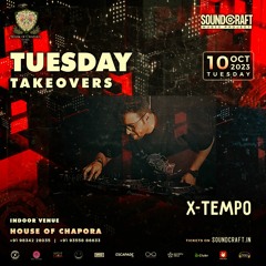 X-Tempo Live @ HOC,Goa - Soundcraft's Tuesday Takeover - 101023