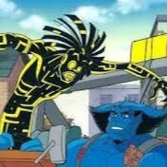 X-Men: TAS S5 E01 Beast and Warlock Scene