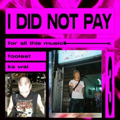 I DID NOT PAY FOR ALL THAT MUSICK - foolest with KA WAI 11.20.23 | VISLA FM