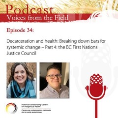 Voices from the Field 34 - Decarceration and health - Part 4: The BC First Nations Justice Council